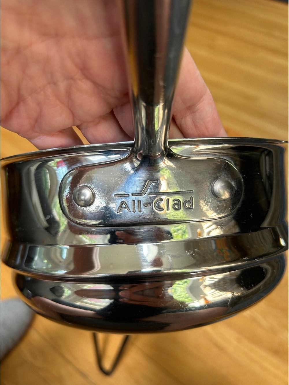 All-Clad Stainless Steel Double Boiler Insert, 3-Quart